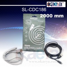 OkaeYa SL-CDC 186 2000mm micro usb data cable